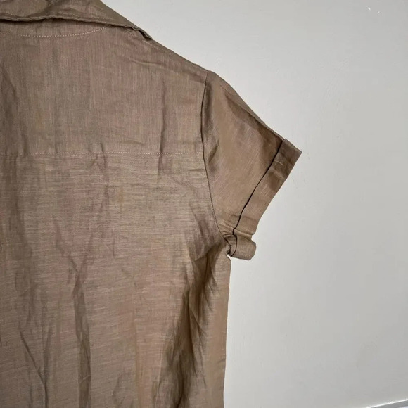 Trois the Label Women's Linen Blend Jumpsuit Size 2 NWT - Picture 11 of 12